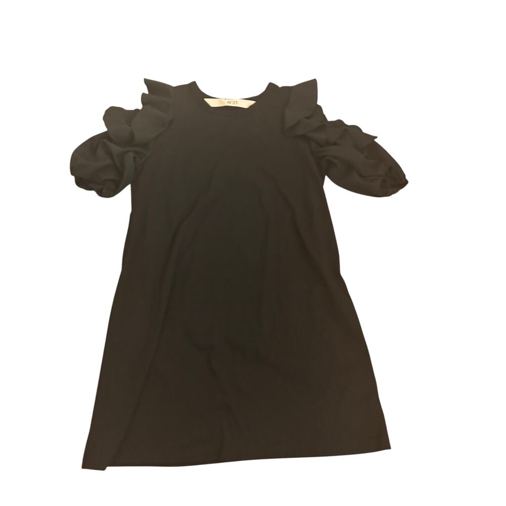 No. 21 Black Dress with ruffles Size 38